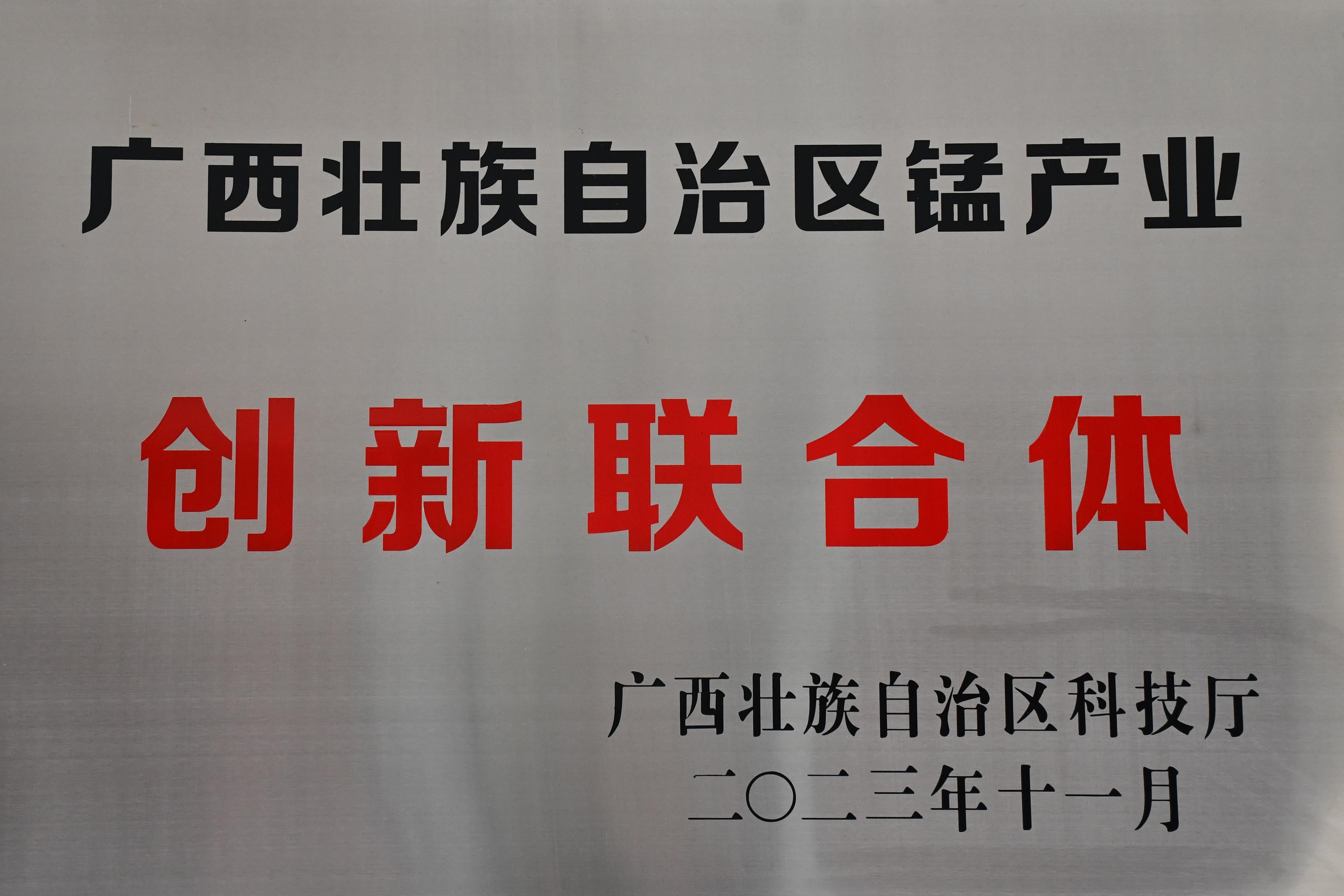 广西壮族自治区锰产业创新联合体